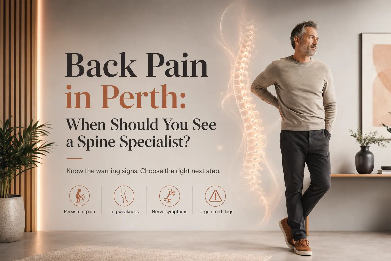 Back Pain in Perth: When Should You See a Spine Specialist?