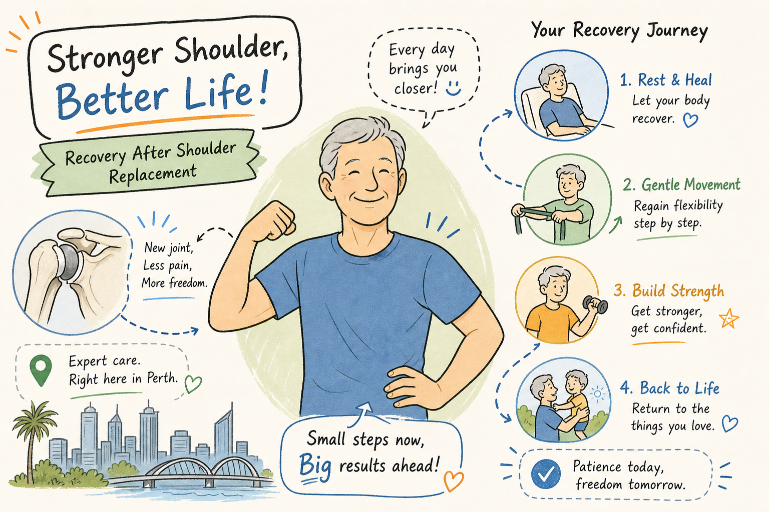 Shoulder Replacement Surgery Recovery Guide for Perth Patients