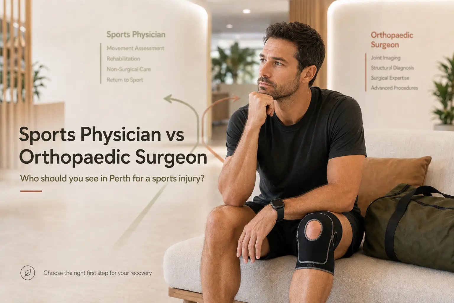 Sports Physician vs Orthopaedic Surgeon in Perth: Who Should You See?