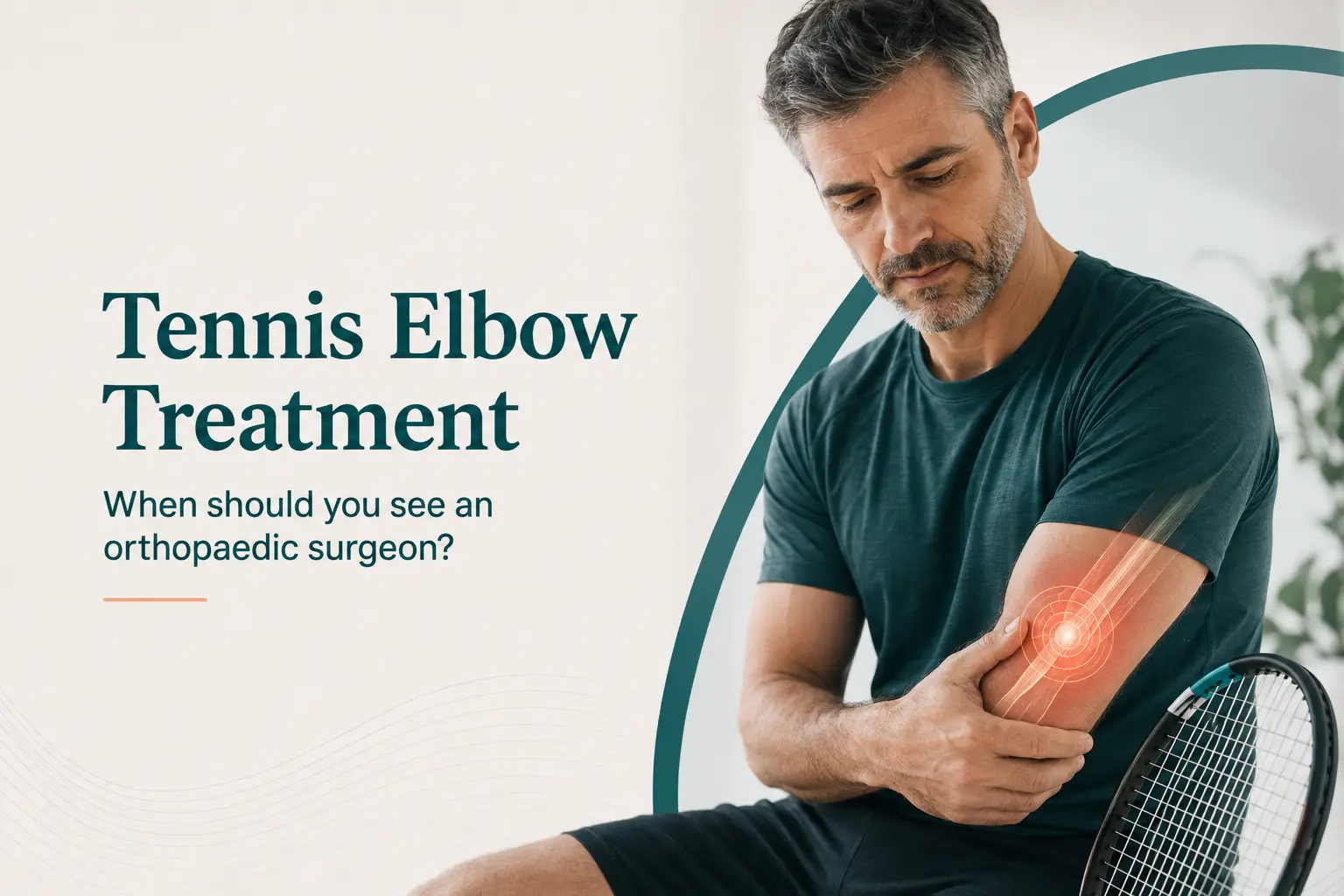 Tennis Elbow Treatment: When Should You See an Orthopaedic Surgeon?