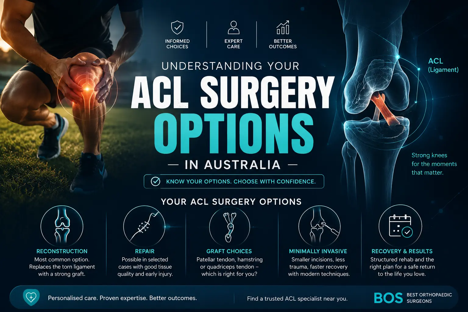 Understanding Your ACL Surgery Options in Australia