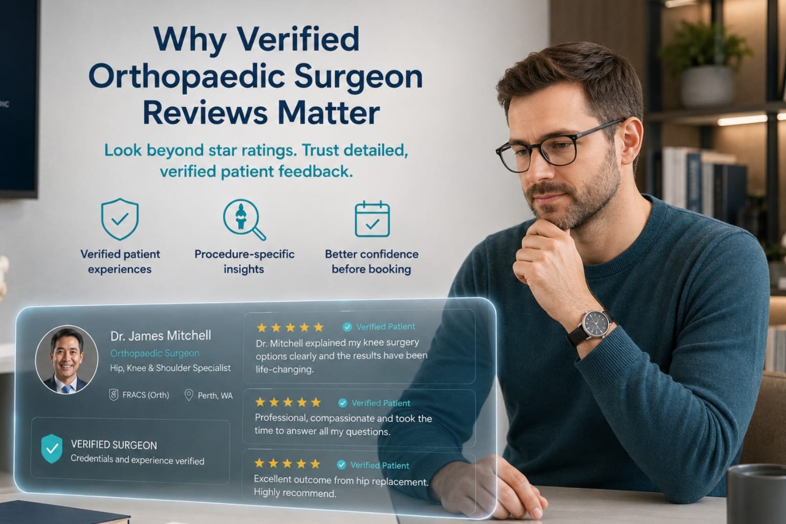 Why Verified Orthopaedic Surgeon Reviews Matter for Your Decision